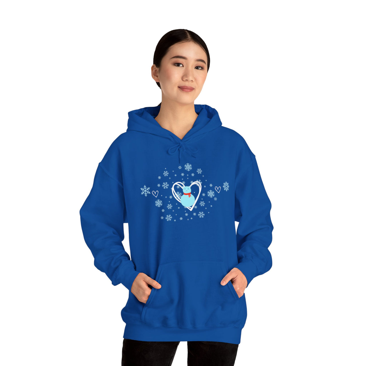 Snowman Cat Hoodie