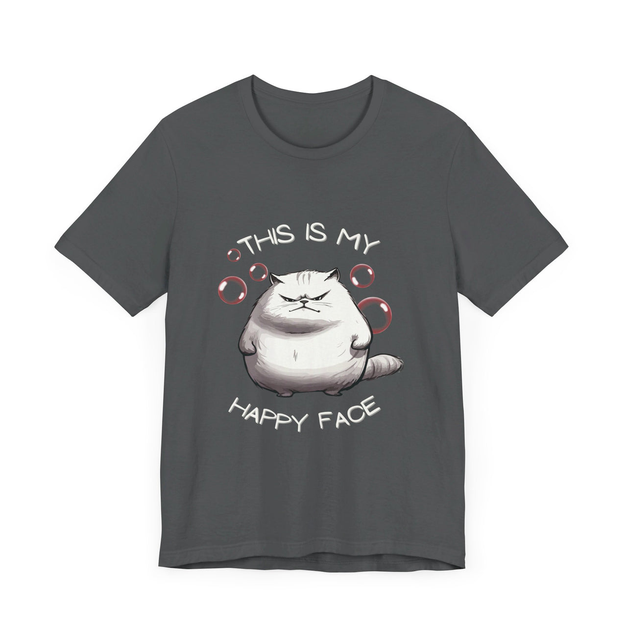 Funny Cat Shirt For Men and Women Graphic Tee Grumpy Cat