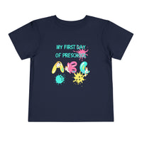 Thumbnail for first day of preschool t-shirt cute cat toddler shirt