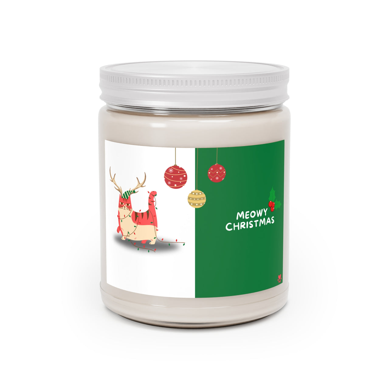 Christmas Antler Cat Scented Candles