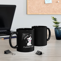 Thumbnail for 11oz Black Mug Purr Evil