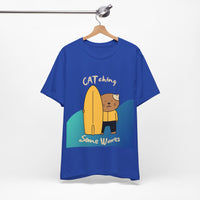 Thumbnail for Surfing Cat Tee