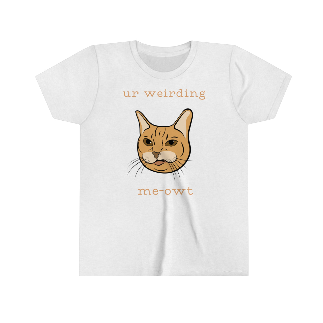 funny kids cat shirt