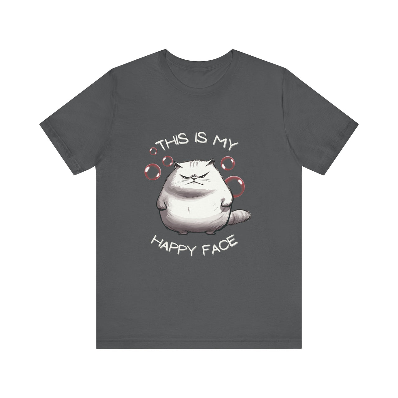 Funny Cat Shirt For Men and Women Graphic Tee Grumpy Cat