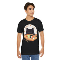 Thumbnail for Funny Cat Shirt for Men and Women Short Sleeve Tee Cute Sushi Cat