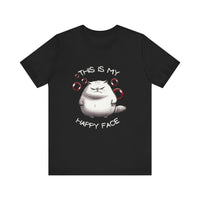 Thumbnail for Funny Cat Shirt For Men and Women Graphic Tee Grumpy Cat