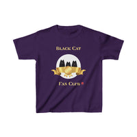 Thumbnail for Kids T-Shirt - Black Cat Fan Club Design