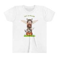 Thumbnail for Youth Tee Funny Cat Shirt Cat-A-Pillar Totem Pole