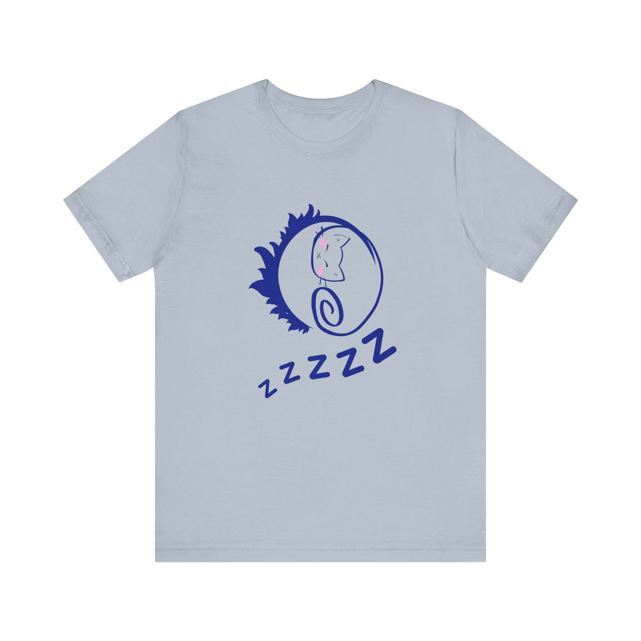 blue cat nap t-shirt