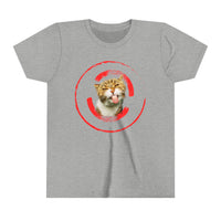 Thumbnail for Funny Cat Shirt for Kids Youth Short Sleeve Tee Cat Tongue