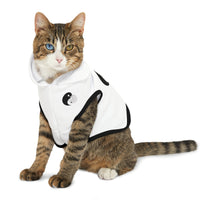 Thumbnail for Match Your Pet Hoodie Yin Yang White Cute Cat Jacket Accessory