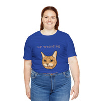 Thumbnail for Funny Cat Shirt for Men and Women Short Sleeve Tee Express Delivery available