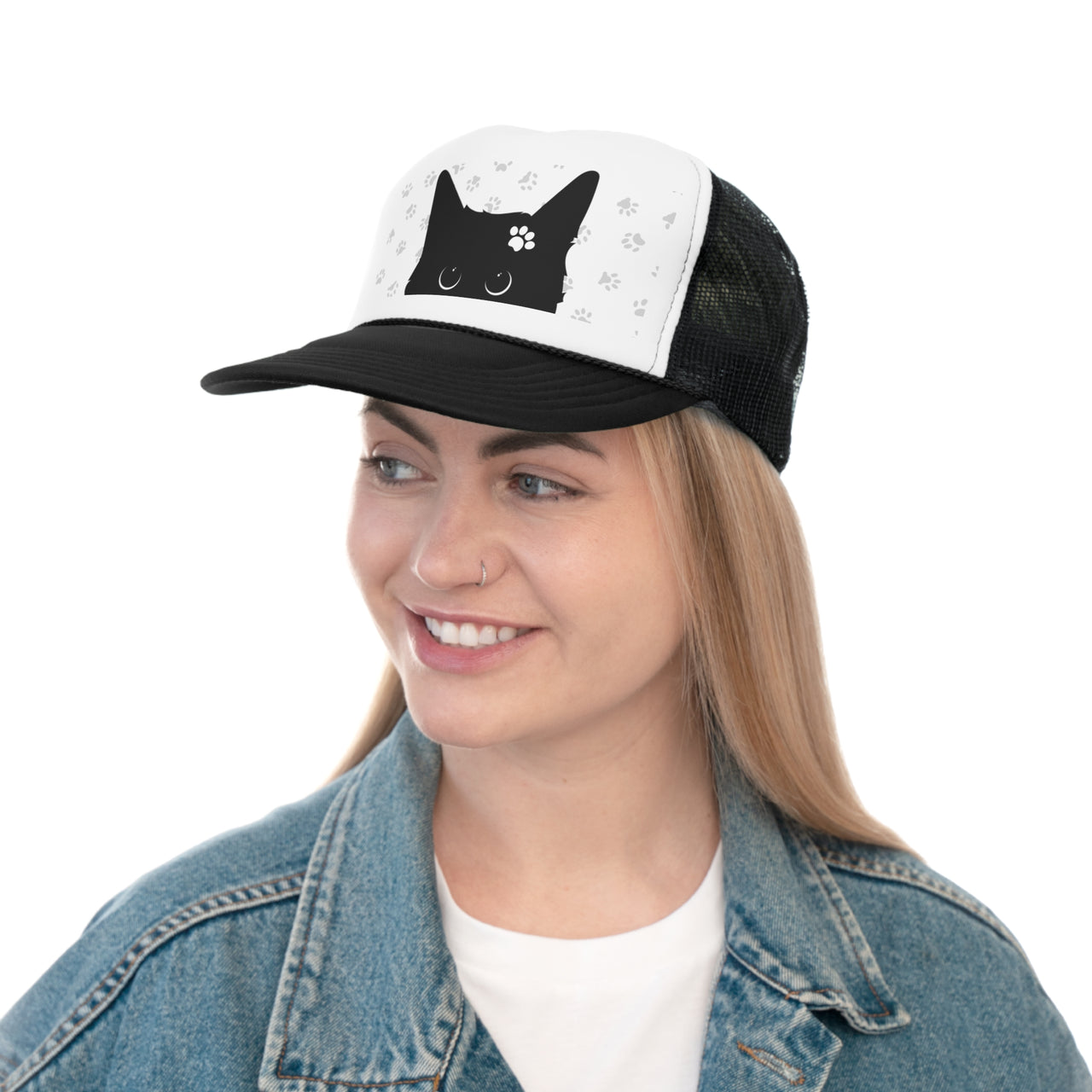 Trucker Cap Adjustable Cat Hat I Knead You