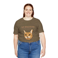 Thumbnail for Funny Cat Shirt for Men and Women Short Sleeve Tee Express Delivery available