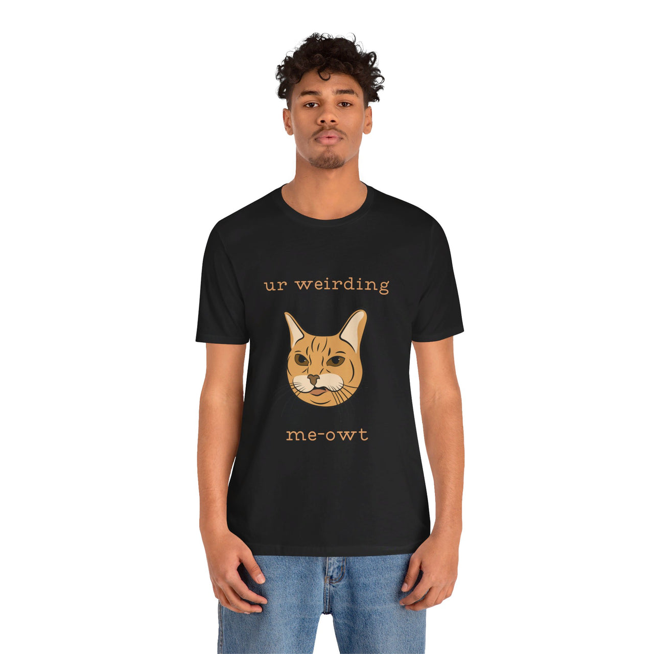 Funny Cat Shirt for Men and Women Short Sleeve Tee Express Delivery available