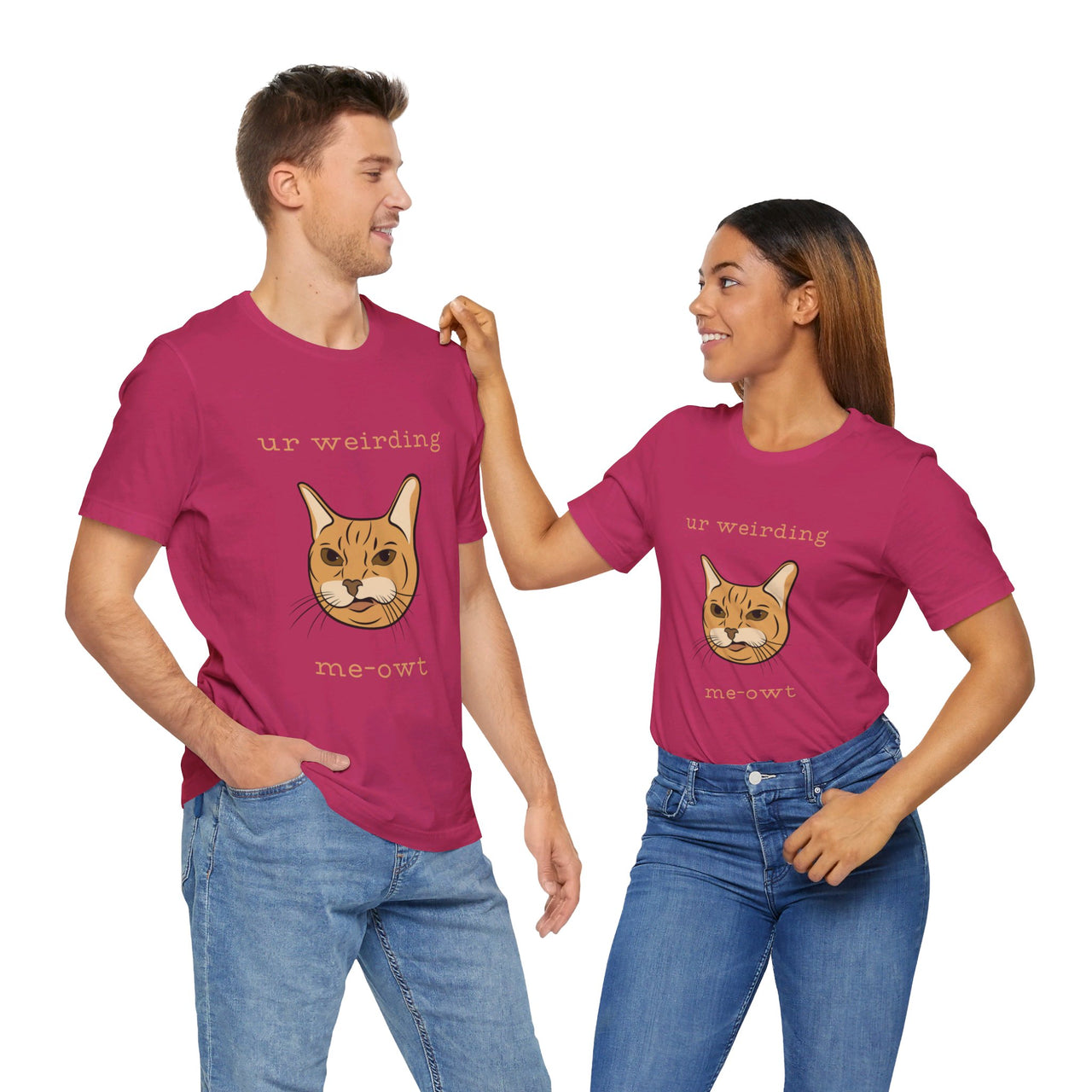 Funny Cat Shirt for Men and Women Short Sleeve Tee Express Delivery available