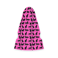 Thumbnail for Pet Hoodie Pink Cats Silhouette Cute Funny Cat Jacket Accessory