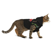 Thumbnail for Cats in a red truck winter christmas hoodie for cats, christmas cat apparel, winter cat hoodie