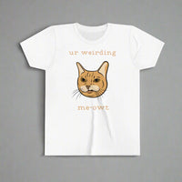 Thumbnail for funny kids cat shirt