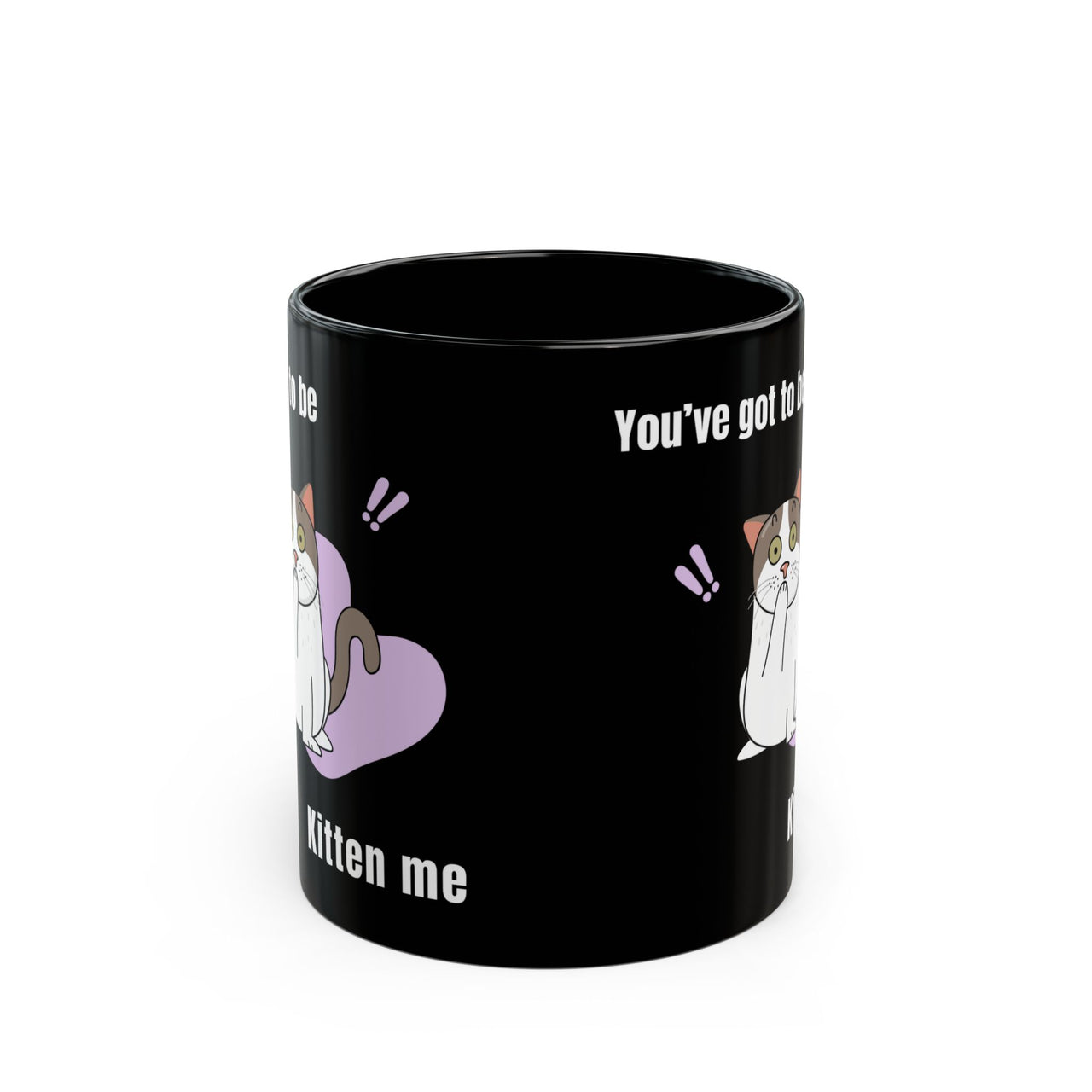 Funny Cat Mug You've Got to be Kitten Me