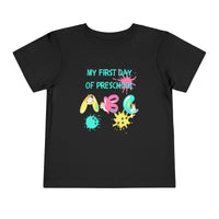 Thumbnail for first day of preschool t-shirt cute cat toddler shirt