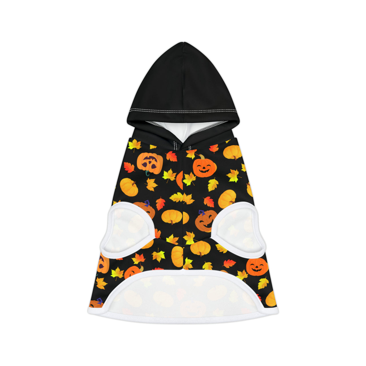 Jack O'Lantern Pumpkin Cat Jacket Pet Hoodie