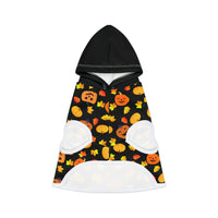 Thumbnail for Jack O'Lantern Pumpkin Cat Jacket Pet Hoodie