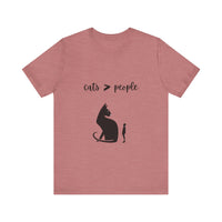 Thumbnail for Funny Cat Shirt Men's and Women's Tee Cats are Better Than People