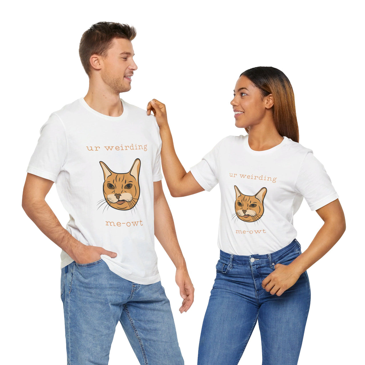 Funny Cat Shirt for Men and Women Short Sleeve Tee Express Delivery available