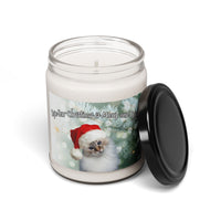 Thumbnail for Soy Candle - Meowy and Bright Christmas Kitten Design