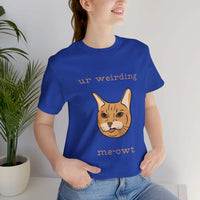 Thumbnail for Funny Cat Shirt for Men and Women Short Sleeve Tee Express Delivery available