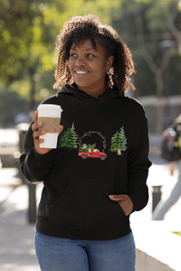 Thumbnail for Christmas Kittens Hooded Sweatshirt