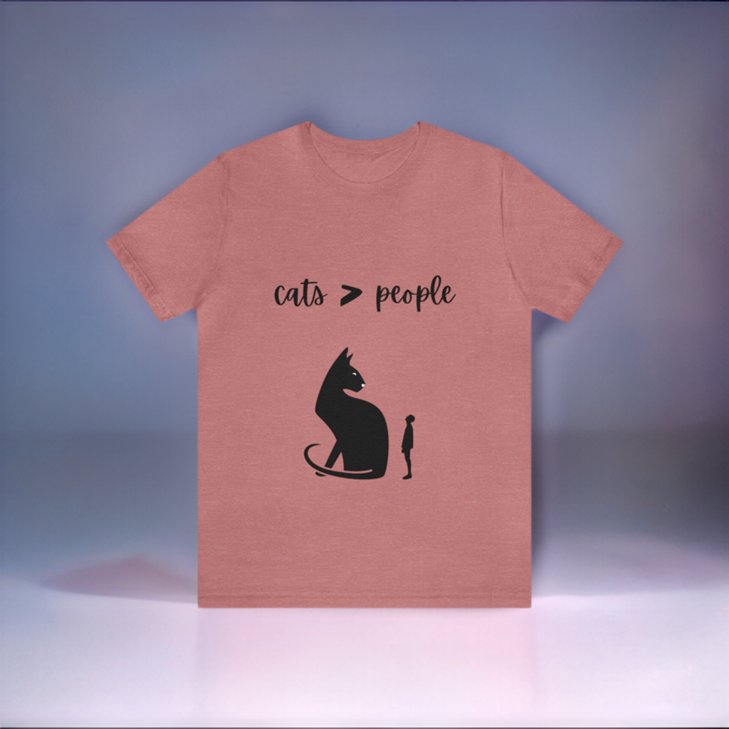 Cat Lover T-Shirt - Cats are Better Than People