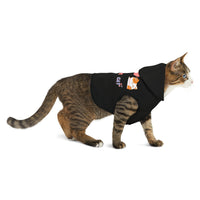 Thumbnail for cat hoodie peace love cat, match your cat pet accessory, cat jacket