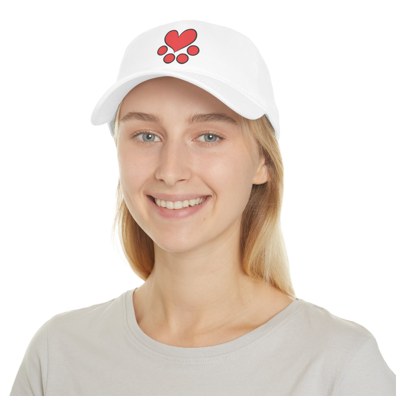 Cat Baseball Cap - Cute Kittie Korner Logo Hat