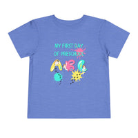 Thumbnail for Toddler Tee - First Day of Preschool Cute Cat Shirt