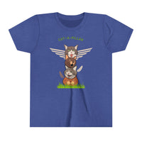 Thumbnail for Youth Tee Funny Cat Shirt Cat-A-Pillar Totem Pole