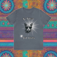 Thumbnail for Funny Men's and Women's Cat Shirt Graphic Tee No Stress Just Vibing