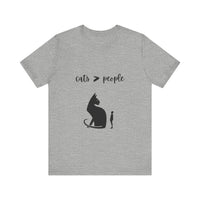 Thumbnail for Funny Cat Shirt Men's and Women's Tee Cats are Better Than People