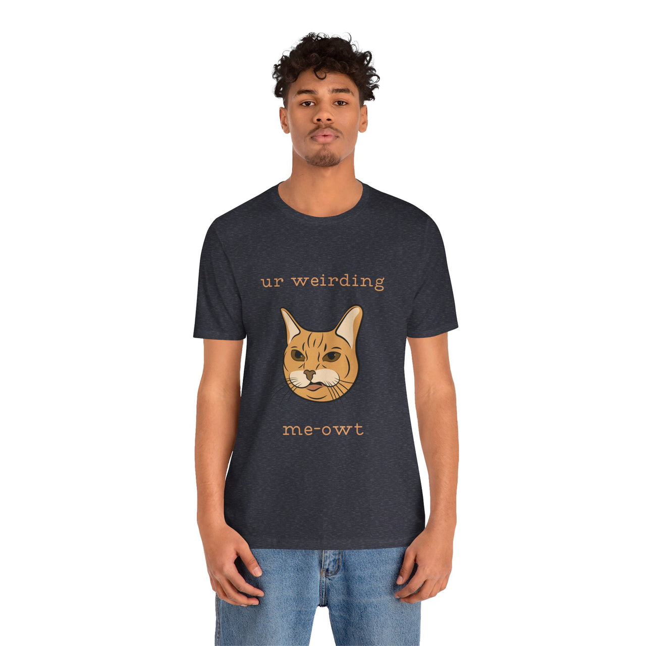 Funny Cat Shirt for Men and Women Short Sleeve Tee Express Delivery available