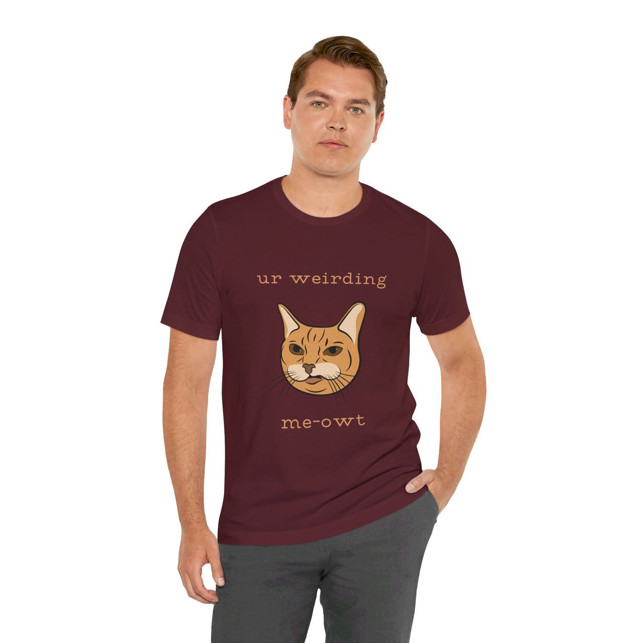 Funny Cat Shirt for Men and Women Short Sleeve Tee Express Delivery available