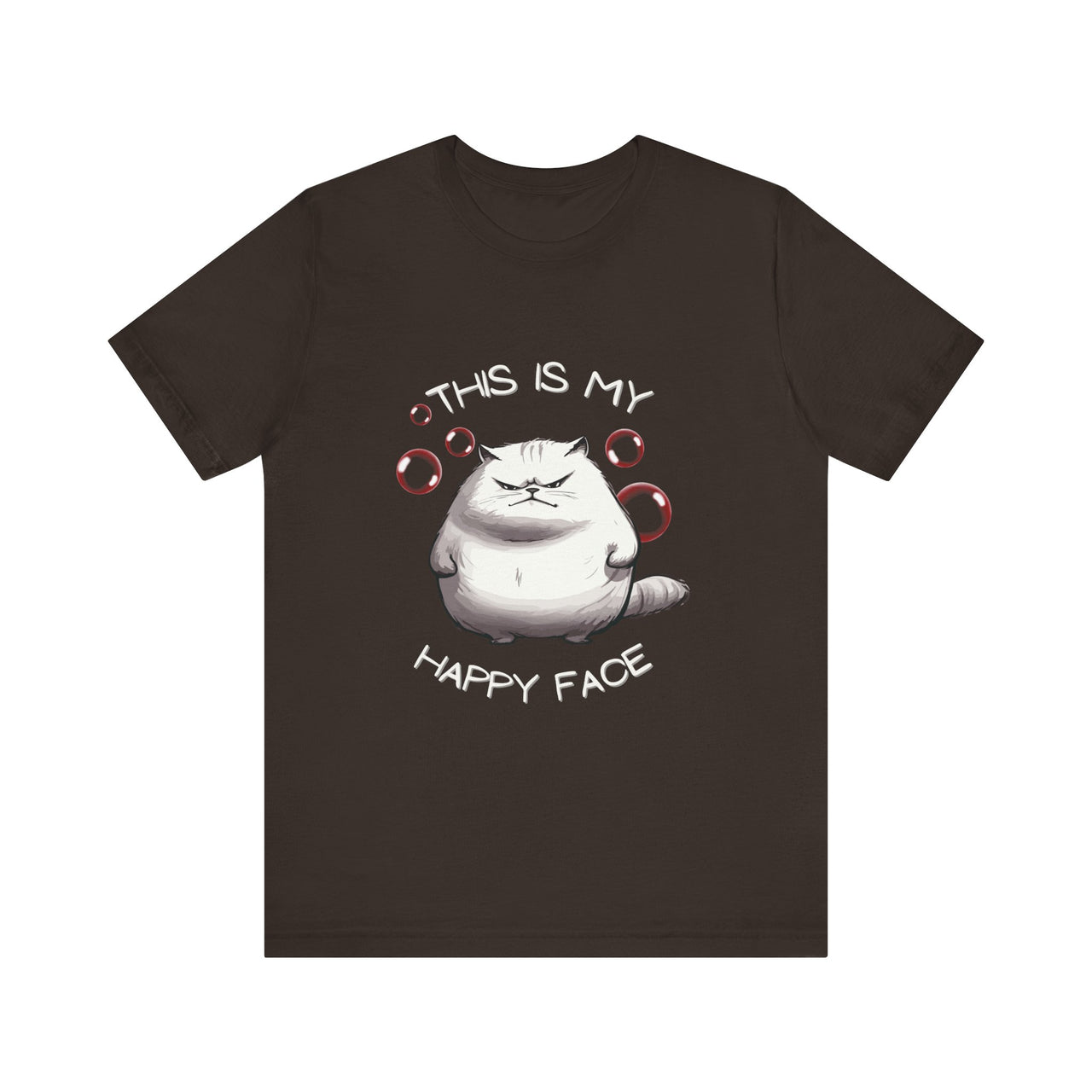 Funny Cat Shirt For Men and Women Graphic Tee Grumpy Cat