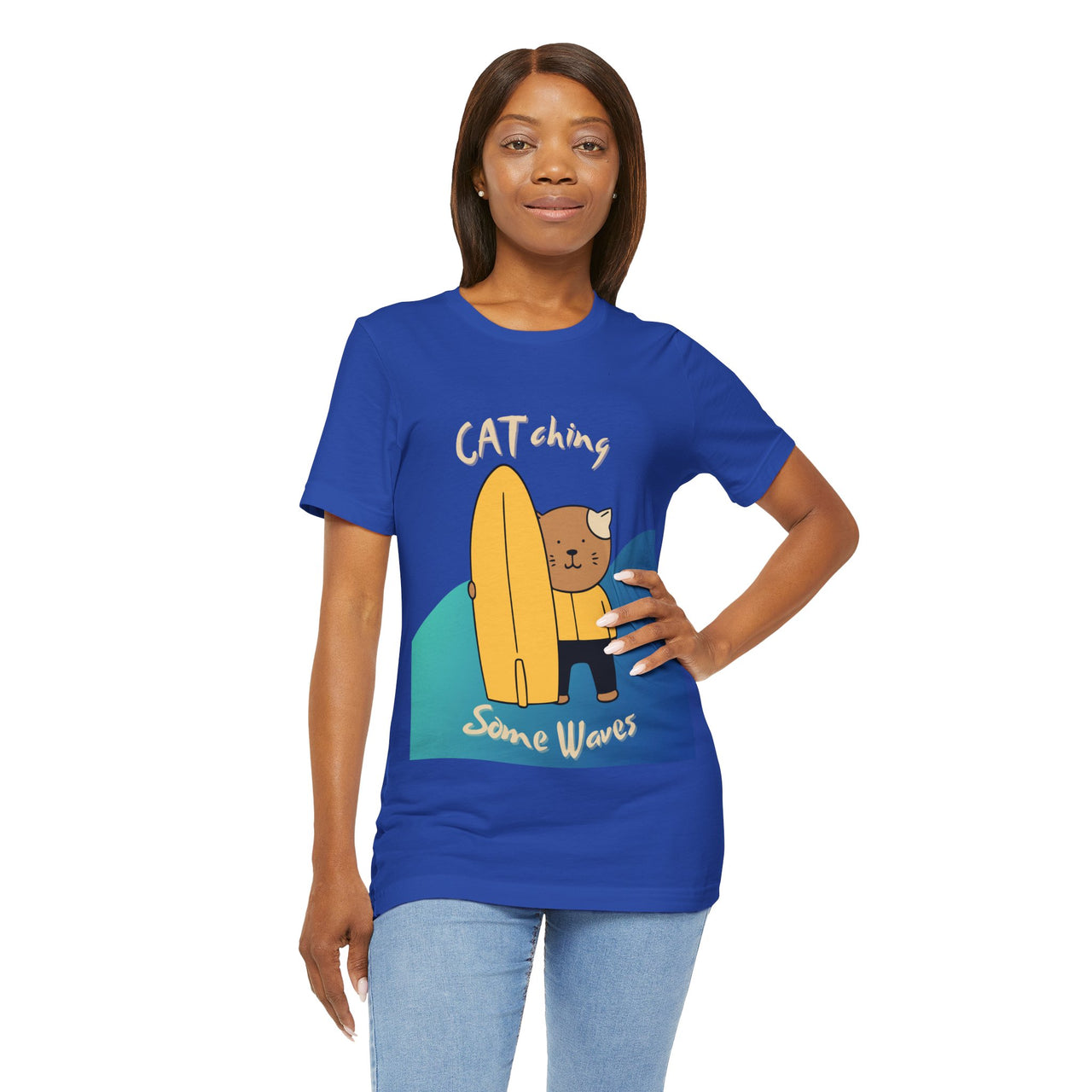 Surfing Cat Tee