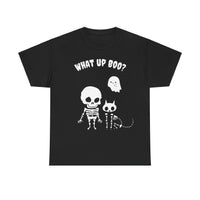 Thumbnail for Skeleton Cat Halloween Tee