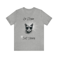 Thumbnail for Funny Men's and Women's Cat Shirt Graphic Tee No Stress Just Vibing