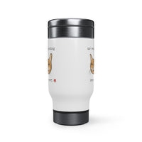 Thumbnail for Stainless Steel Cat Travel Mug with Handle, 14oz Cute Funny Cat Mug Ur Weird