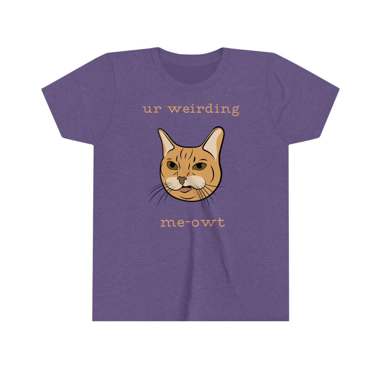 funny kids cat shirt