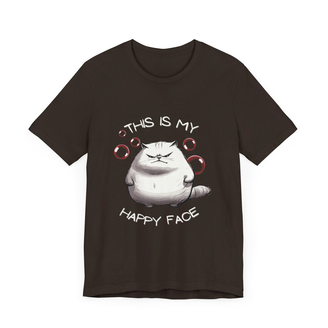 Funny Cat Shirt For Men and Women Graphic Tee Grumpy Cat