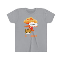 Thumbnail for Funny Cute Cat Shirt for Kids Youth Short Sleeve Tee Cataclysm