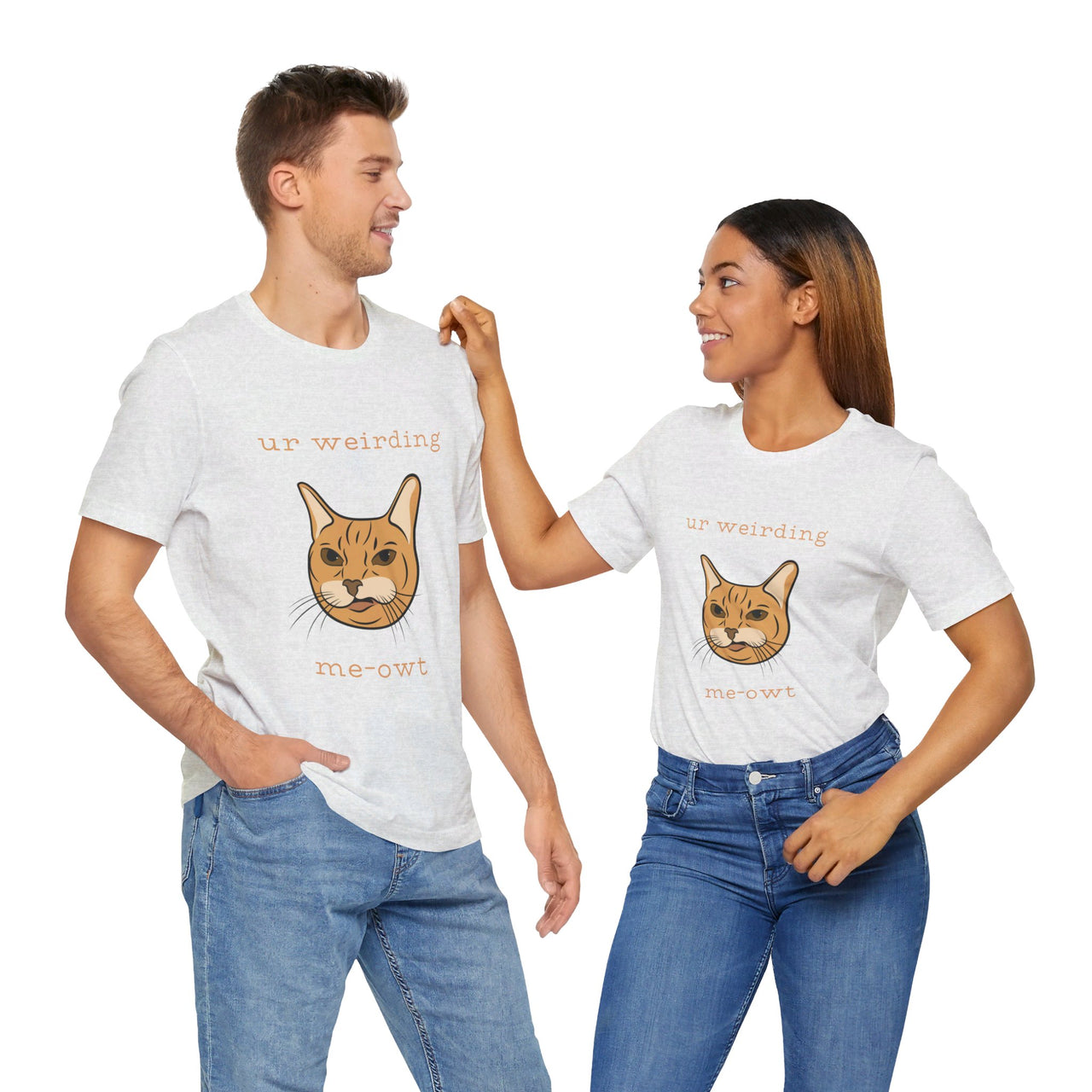 Funny Cat Shirt for Men and Women Short Sleeve Tee Express Delivery available